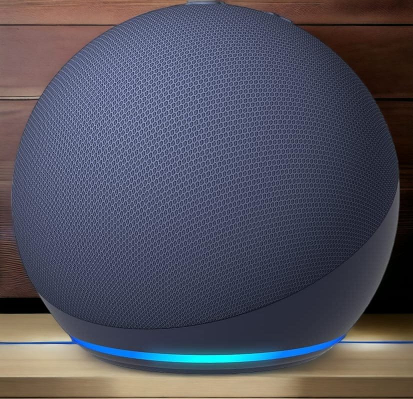 Echo dot Alexa altoparlante intelligente bluetooth colore blue notte