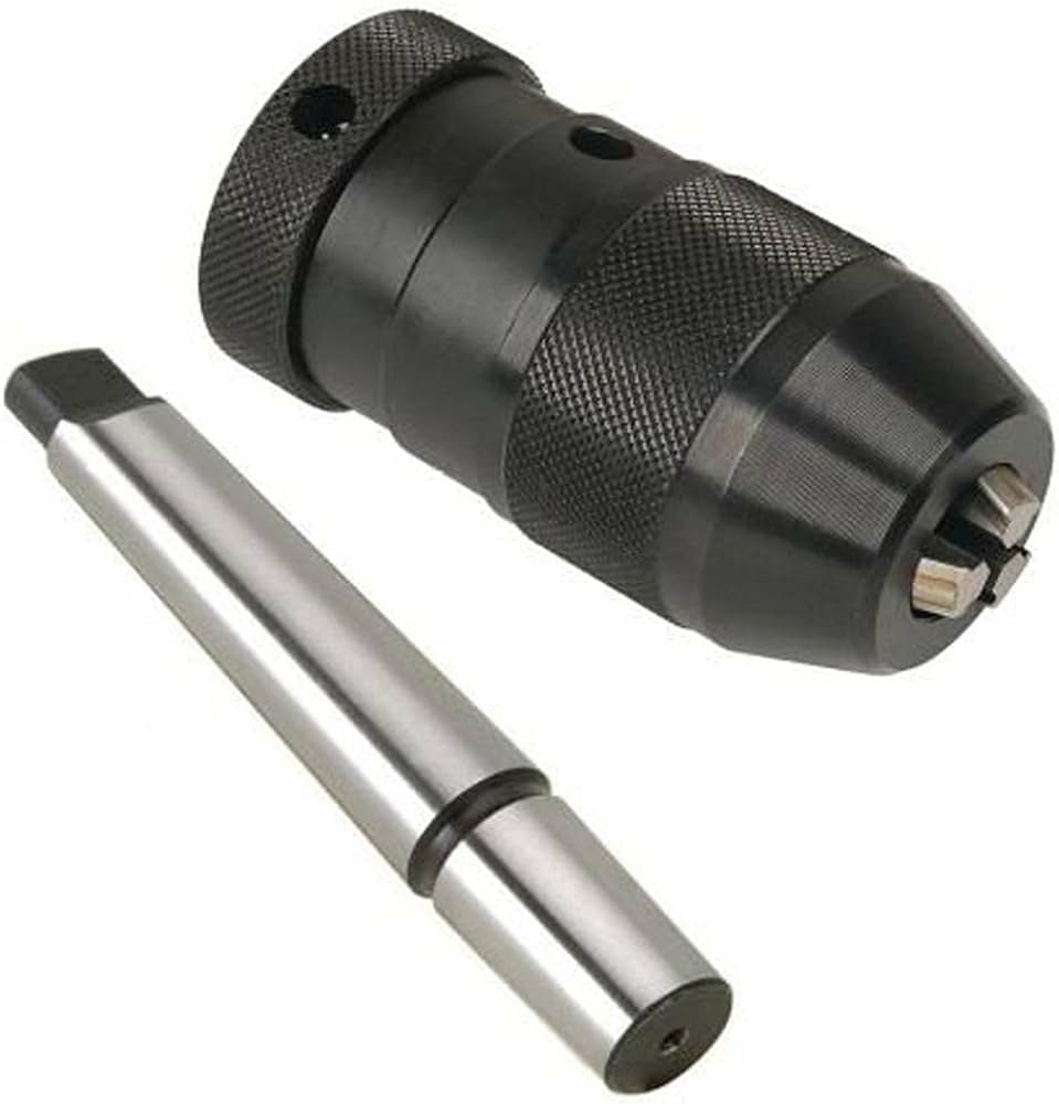 Mandrino autoserrante 1-13 MM con attacco conico B13 con Padattatore MT2 per tornio