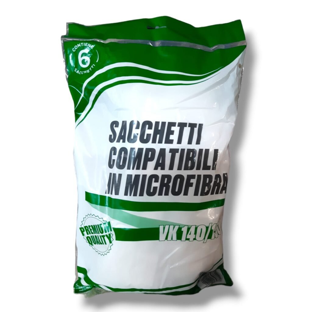 Set 18 pezzi Sacchetti Compatibili VK140/150 in microfibra folletto