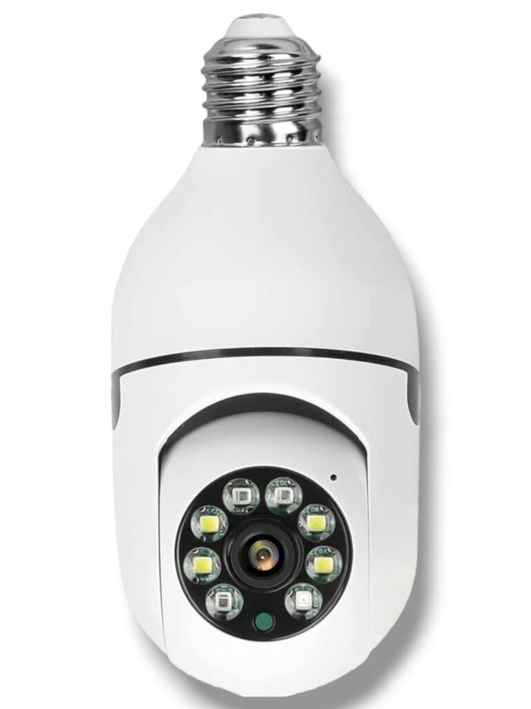 Telecamera forma lampadina E27 wifi 4k HD videosorveglianza smart life