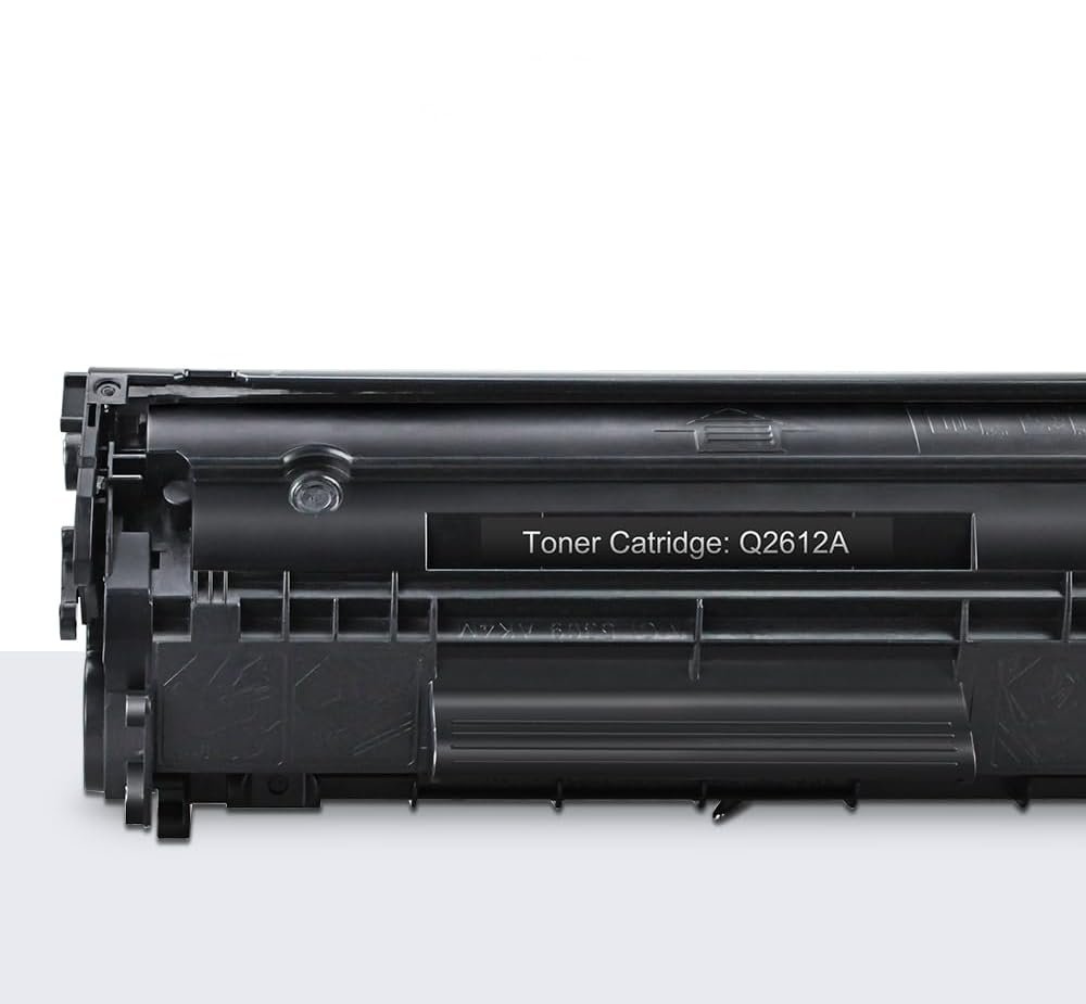 Toner Q2612A Compatibile 2800 pagine Nero senza cip per Hp Laserjet